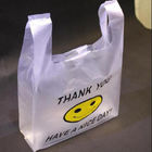 Custom Printed Biodegradable Shopping Bags , PLA Degradable Plastic Bags